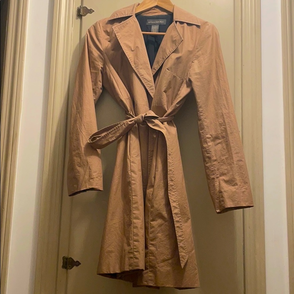 Vintage Banana Republic Trench Coat